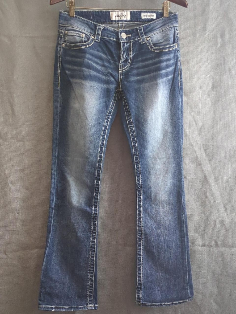 Women’s Blue Washed Bootcut Jeans